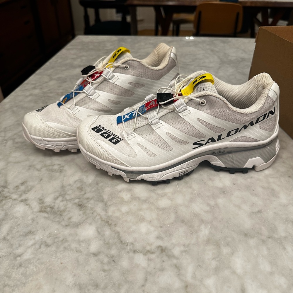 SALOMON XT-4 OG Sneakers white/ebony/lunar rock